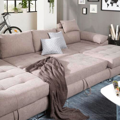 Wohnlandschaft, U Sofa